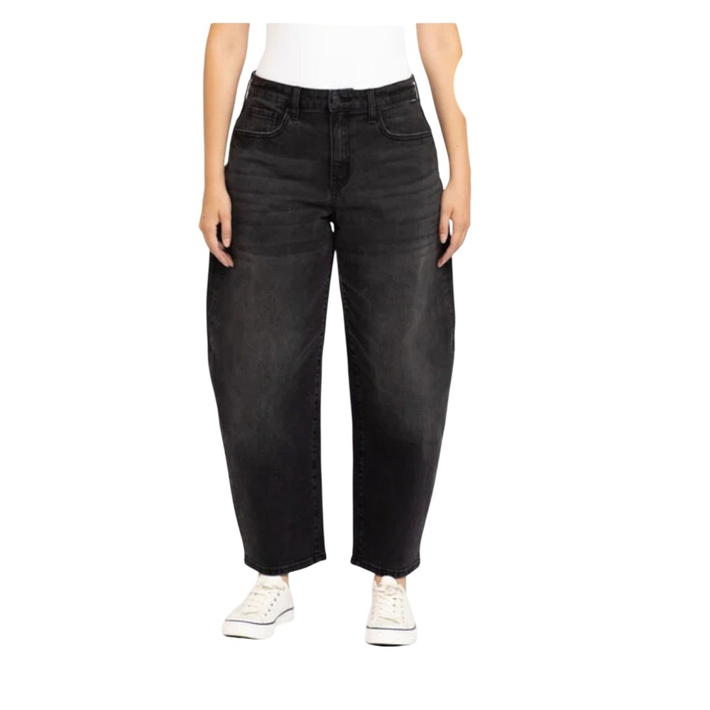 Wild Fable Mid Rise Baggy Skater Jeans Black  Size 14 New